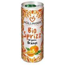 Suc de portocale Bio Hollinger 250 ml, Carbogazos HOLLINGER